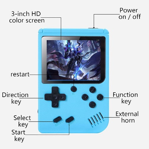 500-in-1 Palm Game Player